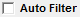 Auto filter checkbox